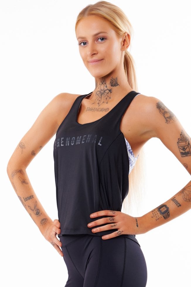 Blooming Jelly Women's Tie Dye Workout Tank Tops Raceback Sleeveless Shirts  Running Exercise Summer Top
